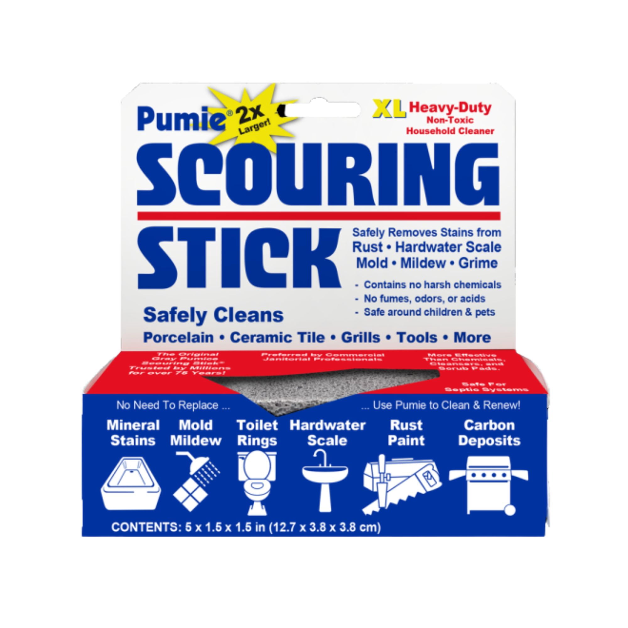 Pumie XL Heavy-Duty Scouring Stick, 1 Pack