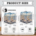 thumbnail image 3 of TSOVTHRID Seashell Starfish Pattern Mixer Cover with 2 Pockets Conch Beach Print Dust Cover for 4.5-5 Quart Stand Mixer Anti-Dust Accessories Decor for Kitchen Aid Accessories and Attachments,S, 3 of 7