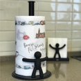 thumbnail image 2 of Soporte para toallas de papel Buddy. Portapapeles Buddy. Soporte para toallas de papel Buddy. Plástico negro, acabado muy suave al tacto. kaili Sencillez, 2 of 5