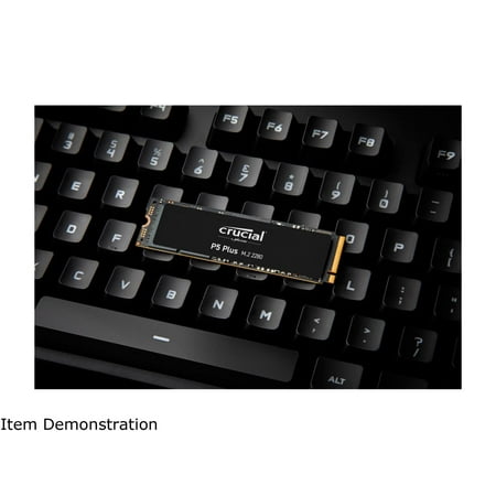 Crucial - P5 Plus 2TB 3D NAND Internal PCIe Gen 4 x4 NVMe Solid State Drive M.2