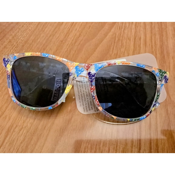 Disney Mickey Mouse Multicolor Mickey Balloons Adult / Sunglasses