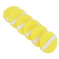 thumbnail image 1 of 6Pcs 12.5cm Almohadilla de pulido y abrillantado universal de microfibra, almohadilla de cera de lana para pulidora de automóviles, accesorio de taladro amarillo, 1 of 7