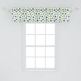 thumbnail image 2 of Ambesonne Stars Window Valance, Colorful Ornamental Elements, 42" x 12", White and Multicolor, 2 of 3