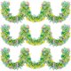 thumbnail image 1 of Guirnalda de espumillón de Pascua para mascotas, accesorio colgante para fiestas, serpentinas, decoraciones para fiestas en interiores y exteriores, 6.56 pies, paquete de 3, 1 of 7