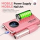 thumbnail image 3 of Taladro de uñas eléctrico SAVILAND Professional 40000RPM Rosa, 3 of 7