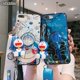 thumbnail image 3 of Listo Stock!Xiaomi Redmi 9T K40 Pro Mi Poco M3 X3 NFC Mi 11 Lite 10T Pro caso de dibujos animados Doraemon teléfono cubierta con soporte de cuerda, 3 of 4