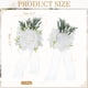 thumbnail image 2 of Uxcell 2 Pcs Corsage de Muñeca de Flores Blancas, Pulseras de Flores Artificiales para Boda Novia Novio Ceremonia Aniversario Baile Fiesta, 2 of 6