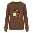 thumbnail image 6 of Enjoytime Halloween Sweatshirt for Women Ghost Graphic Pullover Crew Neck Sweatshirts Fall Casual Cute Long Sleeve Tops, 6 of 6