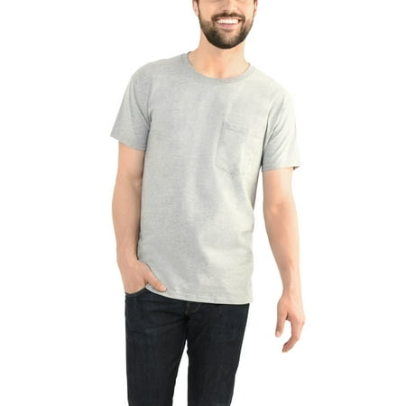 Fruit of the Loom Men’s Dual Defense UPF Pocket T Shirt, Available up to sizes 4X