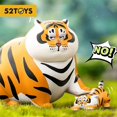 thumbnail image 4 of Figura Original de I Am Not Fat Tiger Panghu con Baby 2, caja ciega de Anime, muñeca, juguetes de moda, modelo Kawaii, regalo de cumpleaños, 4 of 4
