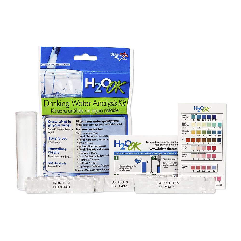 LabTech LT5010 H2O OK Drinking Water Test Kit