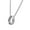 Silver, variant on Men's Retro Finger Ring Necklace Titaniums Steel Clavicle Chain Unisex Choker Everyday Wear Neckchain Accessories