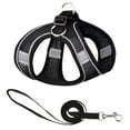 thumbnail image 3 of (2-Pack) Rinsvye Soft Mesh Dog Harness Dog Sweaters for Extra Large Dogs and Leash Set for Walking Summer Step in Vest Harness Reflective Bands Adjustable No Pull Pet Supplies for Small Dogs and Hou, 3 of 6