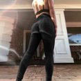 thumbnail image 3 of Bigersell Women's Casual Work Yoga Pants Yoga Full Length Pants Womens Stretch Yoga Leggings Fitness Running Gym Sports Full Length Active Pants Ladies Yoga Pants Stretchy, 3 of 9