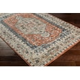 thumbnail image 3 of Mark&Day Area Rugs, 6x9 Ladora Traditional Burnt Orange Area Rug, Orange Ivory Carpet for Living Room, Bedroom or Kitchen (6'7" x 9'), 3 of 6