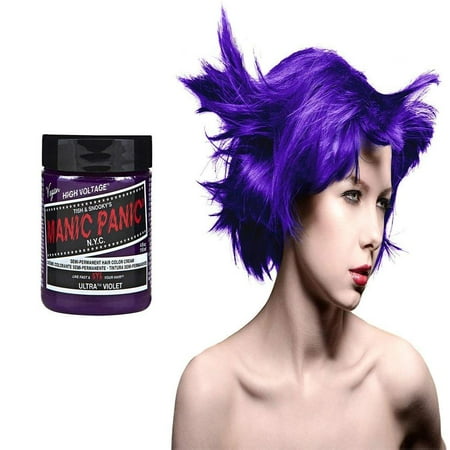 Classic Creme Hair Color Ultra Violet Semi Permnent By Manic