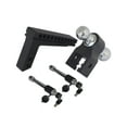 thumbnail image 5 of Trailer Valet Blackout Series 10K Adjustable Drop Hitch: 0-10" Drop, Reversible 2" & 2-5/16" Ball, High-Grade Aluminum with Signature Wrinkle Black Powder Coating (700-Hour Corrosion Resistance), 5 of 8
