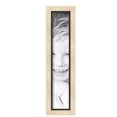 thumbnail image 2 of ArtToFrames 4" x 21" Silver with Black Lip Picture Frame, 4x21 inch Multi Wood Poster Frame (WOM-5193),  Pack, 2 of 7