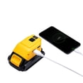 thumbnail image 4 of Cargador convertidor USB, cargador adaptador USB dual Dcb090 para Dewalt 14,4 V 18 V 20 V Convertidor de carga de batería de iones de litio, 4 of 4