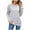 #04 Gray 【New Styles: Mix, Match & Maximize Value】, variant on Women's Casual Hooded Sweater Coat Long Sleeves Striped Loose Fit Tops Jackets Outerwear Soft Warm Loungewear Travel Streetwear Fashion Essential Gift for Women | CSEONE,Black L