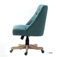 thumbnail image 2 of HULALA HOME Jovita Task Chair TEAL, 2 of 9