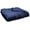 Navy, variant on Queen Blanket Sumptuously Soft Plush Coral Fleece Mega Throw/reversible Bedspread (Navy) by WPM