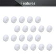 thumbnail image 3 of HUGFEGWE Rubber Grommet 200Pcs 4mm Inner Dia Oil Resistant Armature Rubber Grommets for Wiring Cable White CJB91-111967, 3 of 6