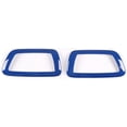 thumbnail image 2 of TINKI ABS Inner Car Look Interior Door Handle Panel Cover Trim Fit for Toyota Tacoma 2016 2017 2018 2019 2020 2021 2022 2023 Interior Door Handle Frame, 2 of 14