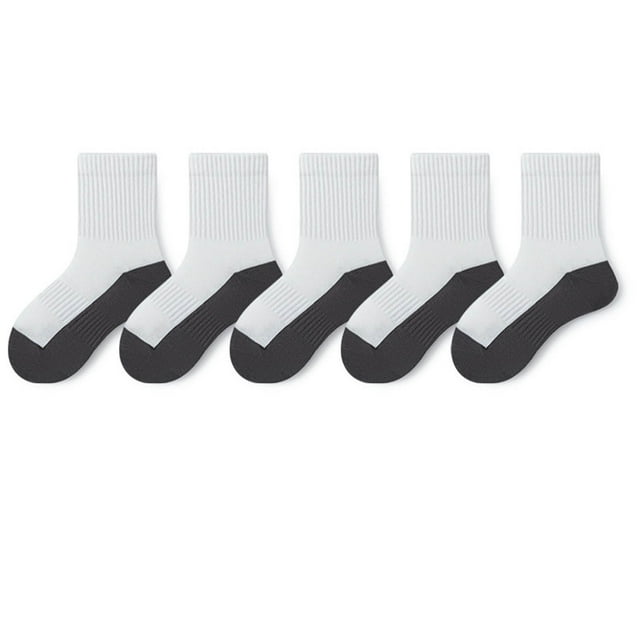 Chaussettes Blanches Filles Hiver Douces Ado Étudiante Décontractées