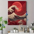 thumbnail image 4 of Qisvanset 12x16 Inch Ostrich Abstract Art Canvas Print Wall Art, 4 of 5
