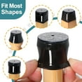 thumbnail image 3 of 24 Pcs Chair Leg Floor Protectors Round, Silicone Felt Furniture Leg Pads Caps Covers for Hardwood Floors (Fit 1-5/16" to 2"), 3 of 6