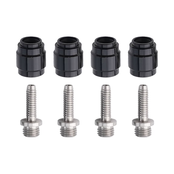 Bicycle Hydraulic Disc Brake Hose Kit Tube Pipe Housing For Sram Mtb Bike Hydraulic Disc Brake Oil Tube Pipe Olive Insert Kit Black