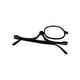 thumbnail image 1 of Gafas de lectura plegables y portátiles para mujer, con lentes giratorias de 180 grados y una sola lente. 250 grados negro, 1 of 7