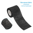 thumbnail image 3 of Uxcell Camouflage Tape 2" x 5 Yards, 3 Pack Self Adhesive Protective Camo Tape Wrap Waterproof Bandage, Black, 3 of 5