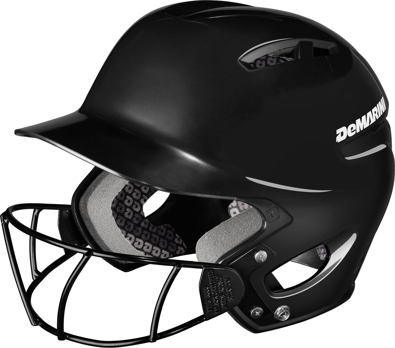 demarini paradox protg batting helmet s/m black