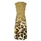 thumbnail image 3 of Vestido Corto de Verano de Moda sin Mangas con Cuello en V Impreso Vestido Casual Grande Del Doblado para Diario, 3 of 5