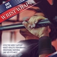 thumbnail image 3 of Wrist Wraps for Wrist Support - Wrist Compression for Tendonitis, Arthritis & Carpal Tunnel Relief. Great Alternative to a Bulky Wrist Brace or Wrist Splint. Fits Left or Right Hands (2 Wraps), 3 of 8