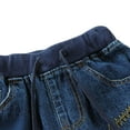 thumbnail image 6 of Kiijoy Toddler Boys Casual Straight Leg Jeans Relaxed Fit Pull-On Denim Pants, Sizes 2-3, 6 of 8