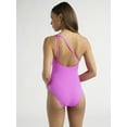 thumbnail image 2 of Sofia by Sofia Vergara Women's and Women's Plus One Shoulder Keyhole One Piece Swimsuit, Sizes XS-3X, 2 of 5