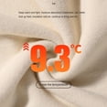 thumbnail image 2 of Qarigey Ropa interior térmica para hombre, cálida, previene el viento frío, Heattech, informal, sencilla, generosa, saludable, suave, ropa Ropa interior Negro SG, 2 of 6