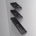 thumbnail image 2 of FungYuan 3 PACK Wood Wall Shelfves, Floating Shelves for Wall Mounted for Bathroom Kitchen Bedroom Living Room Office, Black, 2 of 4