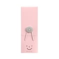 thumbnail image 1 of Estuche con botón de sonrisa | Diseño compacto y apilable | Tapa hermética con asas | Plástico PP transparente y duradero | Gran capacidad para lápices, marcadores y crayones | Organizador para la, 1 of 1