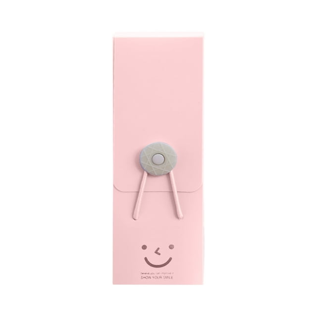 XYAIYT Boîte à Crayons Compacte Empilable Design Visage Souriant Mignon pour École Bureau Maison Rangement Plastique Longue Durée avec Couvercle à Pression pour Organisation Sécurisée des Fournitures Artistiques et Outils d'Écriture