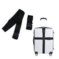 thumbnail image 2 of HOOWIFFY Black Luggage Strap for Fixing, Lightweight and Space Saving, 4Pcs, 2 of 6