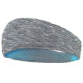 thumbnail image 3 of Diadema deportiva para hombres y mujeres, banda para el sudor elástica antideslizante que absorbe la humedad, ligera y suave, para deportes/yogabrilados/baile/ru, 3 of 4
