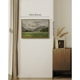 thumbnail image 4 of Drsoum Landscape 16x24in Large Vintage Canvas Wall Art Classical Prairie and Mountain Room Decor for Kitchen Bedroom Living Room - Natural Framed, 4 of 6