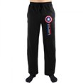 thumbnail image 1 of Captain America Red White and Blue Logo Pajama Pants-Small, 1 of 7