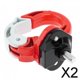 thumbnail image 1 of Montaje de suspensión de gancho,Soporte para gancho para casco,aleación de aluminio,Soporte para casco Tornillos Piezas Cascos protectores,Accesorios Equipaje para moto Bolsa para 2 piezas, 1 of 8