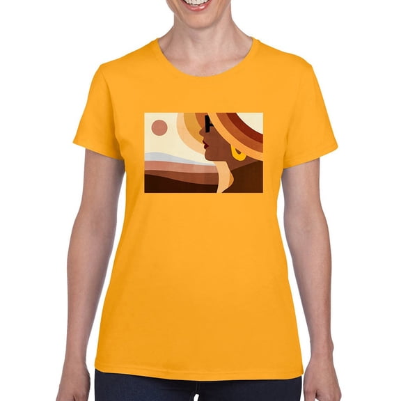 Sunseeker Collection A. T-Shirt Women -Victoria Borges Designs, Female Small