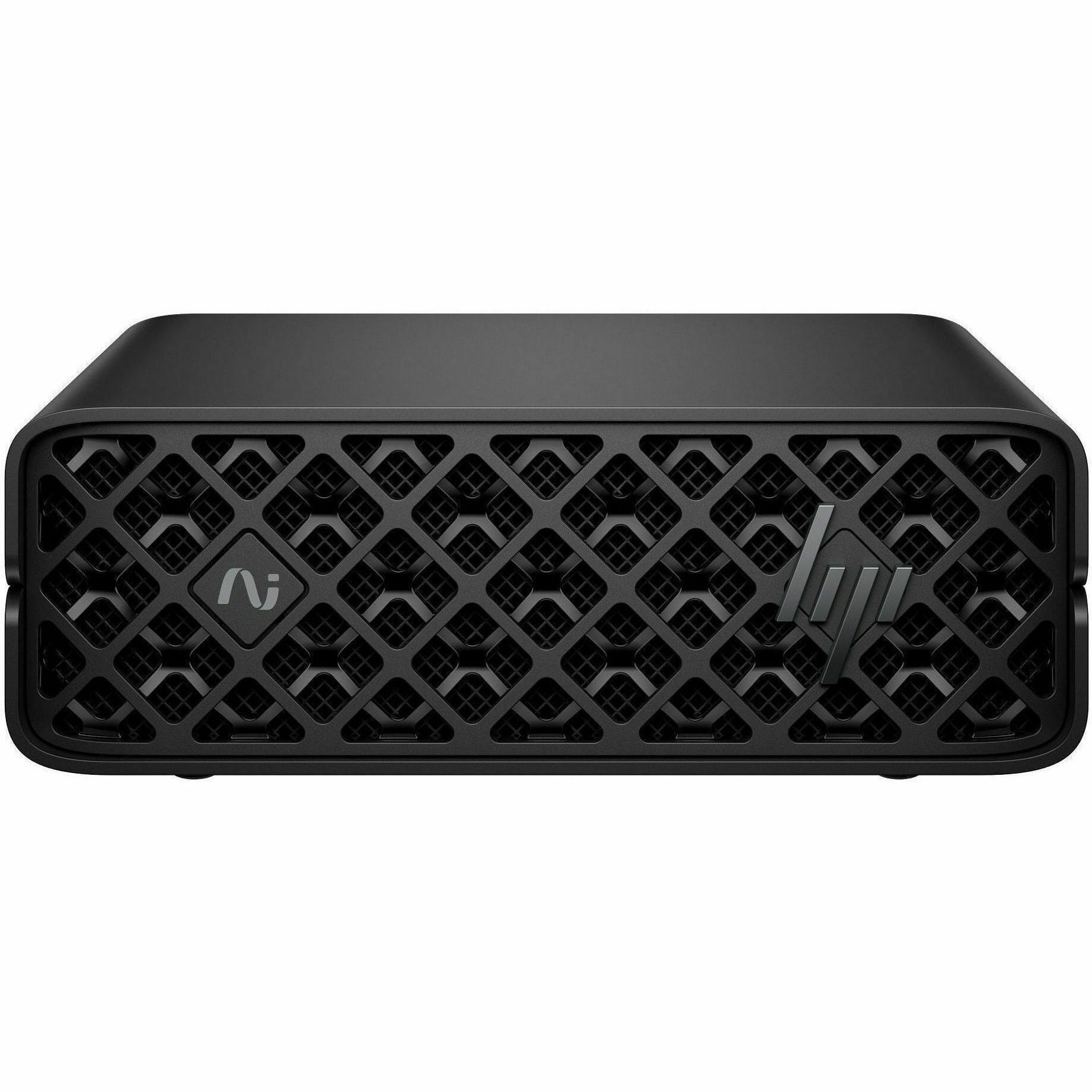 HP ZGX G1n Workstation - ARM Cortex X925 - 128 GB - 4 TB SSD - Mini PC - Black - NVIDIA GB10 Grace Blackwell Superchip Chip - DGX OS - NVIDIA Graphics - English Keyboard - 10 Gigabit Ethernet, 200 ...